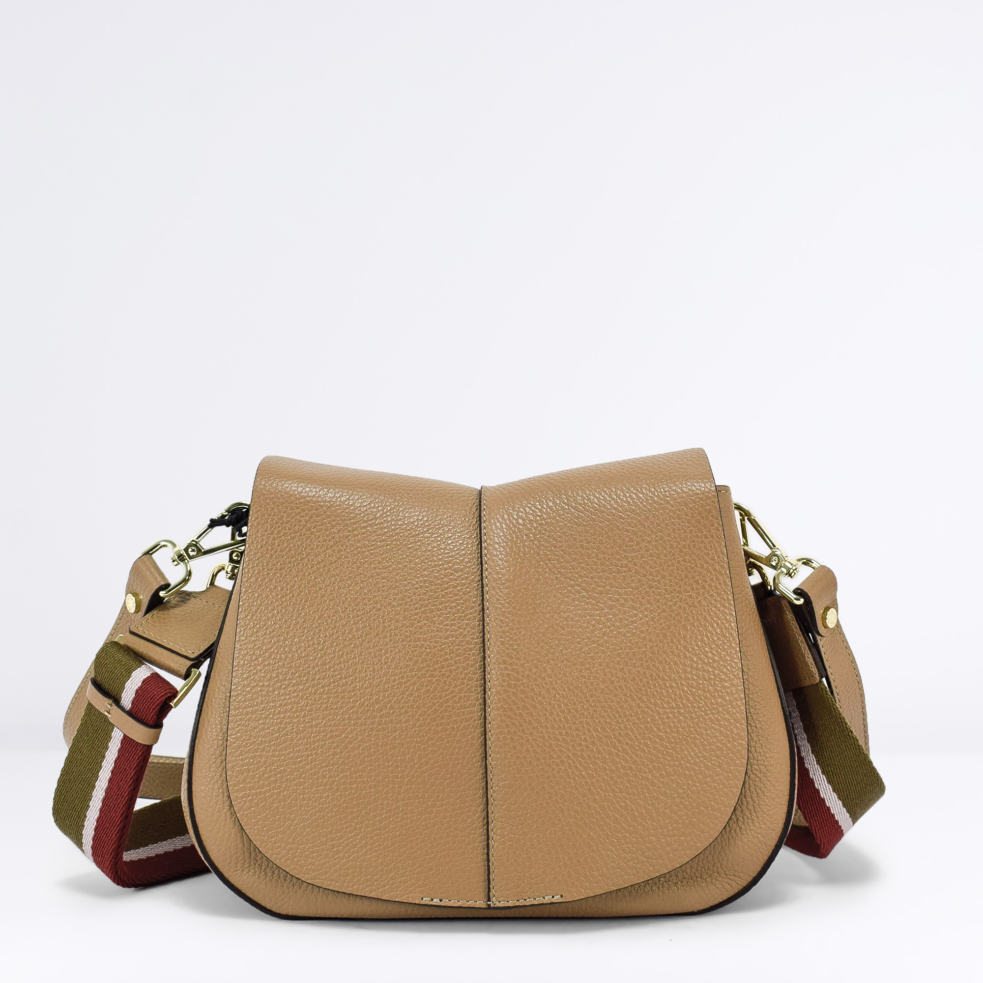 Borsa Tracolla In Pelle Col Beige Gianni Chiarini Ricci Shop