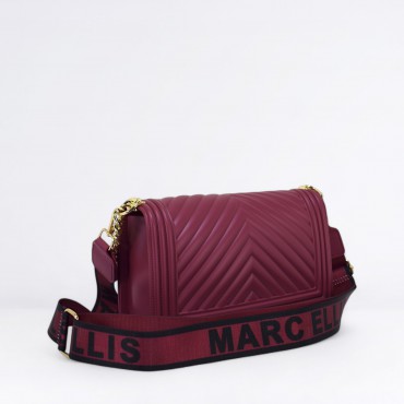 Borsa Flat M Col. Cherry gold