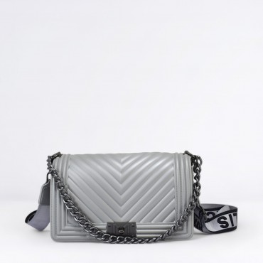 Borsa Flat M Col. Glacier Gray