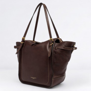 Borsa in pelle Olly Col. Marrone