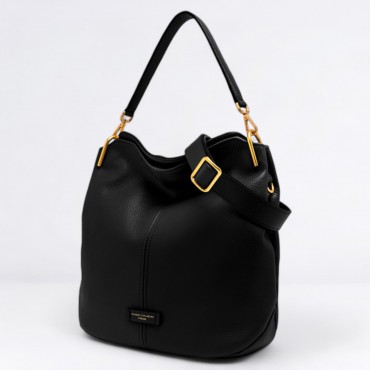 Borsa Leila in pelle Col. Nero