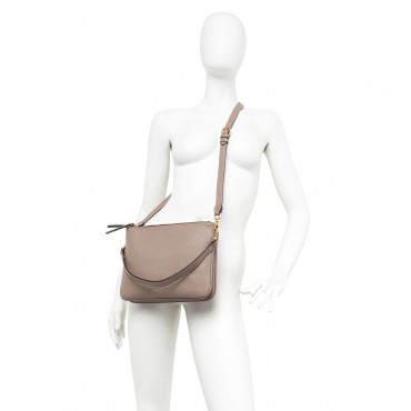 Borsa Frida in pelle Col. Beige