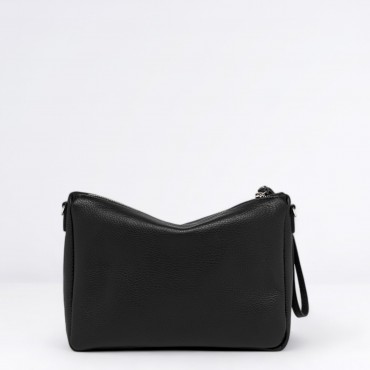 Borsa Nora Pouch in Pelle Col. Nero