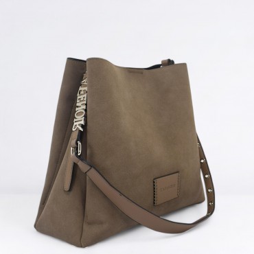 Borsa a spalla Col. Beige