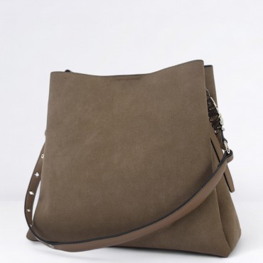 Borsa a spalla Col. Beige