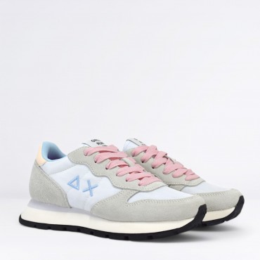 Sneaker Ally solid nylon Col. Bianco