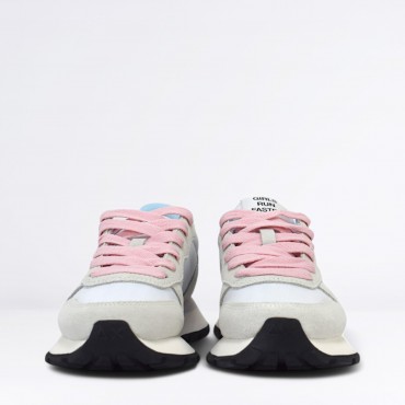 Sneaker Ally solid nylon Col. Bianco