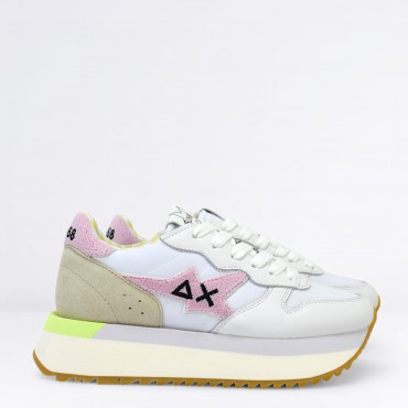 Sneaker Big stargirl spongee logo Col. Bianco