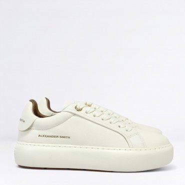 Sneaker Soho in pelle Col. Bianco