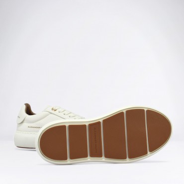 Sneaker Soho in pelle Col. Bianco