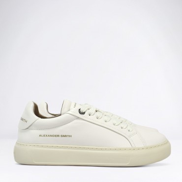 Sneaker Soho in pelle Col. Bianco