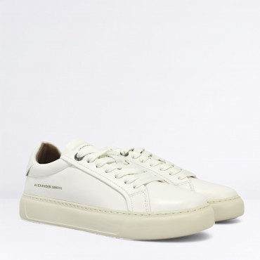 Sneaker Soho in pelle Col. Bianco