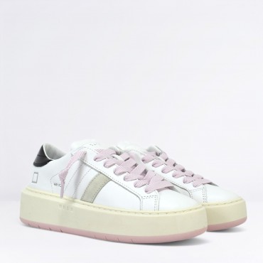 Sneaker Hill Low Platform Col. Bianco