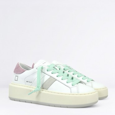 Sneaker Hill Low Platform Col. Bianco