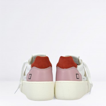 Sneaker Court Platform Col. Bianco