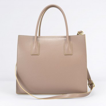 Tote bag Alice medium in pelle Col. Nude