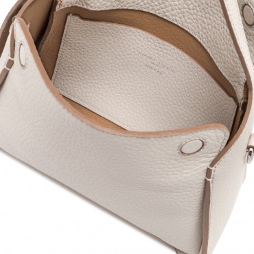 Borsa Penelope in Pelle Col. Panna